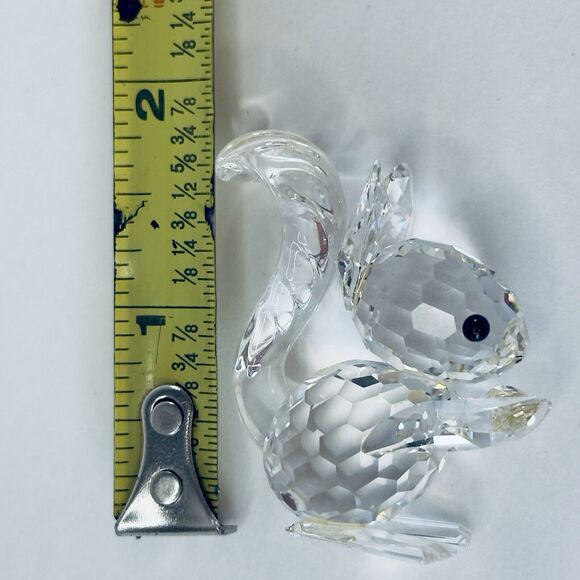 Swarovski Crystal Woodland Friends, Squirrel-LRG Ears-Var1, figurine, No Box VTG - Picture 5 of 12